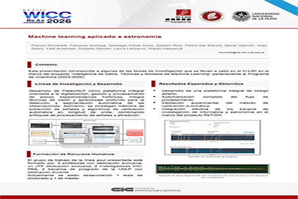 Machine Learning Aplicado a Astronomía